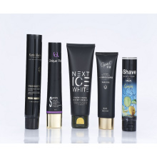 80ml 100ml 200ml black plastic squeeze cream lotion cosmetic tube